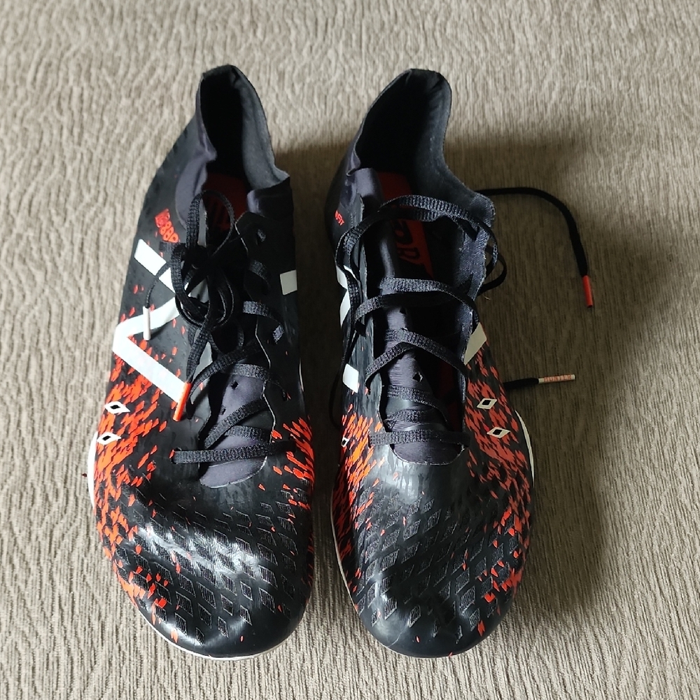 New Balance MMD800-B5 Track/Racing Spikes Size 12 Red/Black